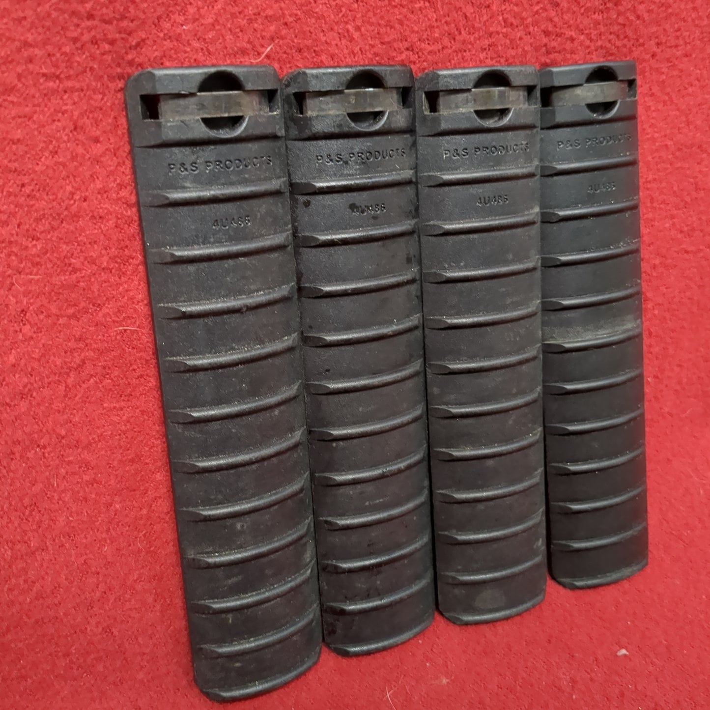 Lot of 4 - 11 Rib Rail Cover P&S PRODUCTS Excellent Condition (FB18-MH511)