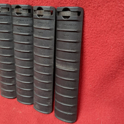 Lot of 4 - 11 Rib Rail Cover P&S PRODUCTS Excellent Condition (FB18-MH511)