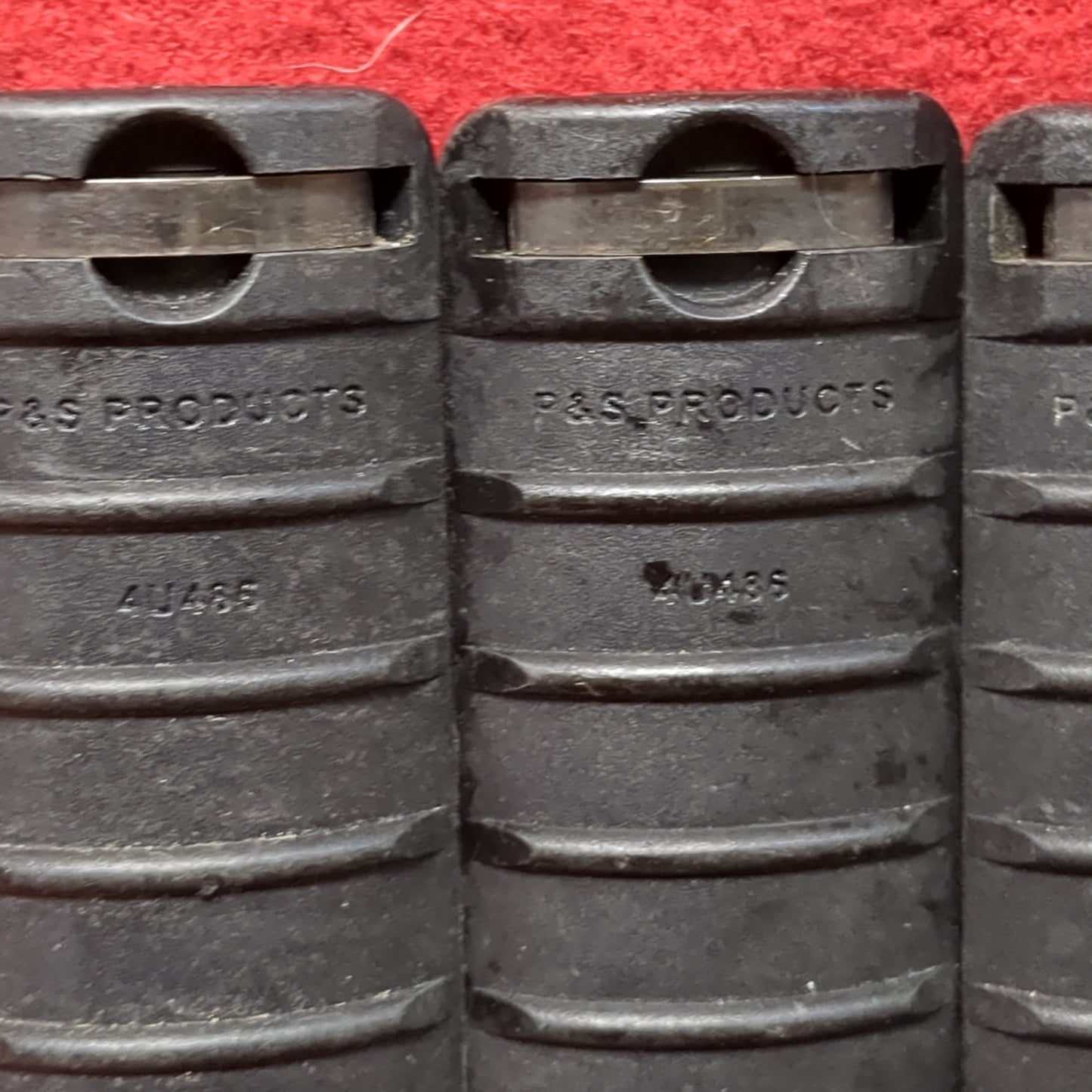 Lot of 4 - 11 Rib Rail Cover P&S PRODUCTS Excellent Condition (FB18-MH511)