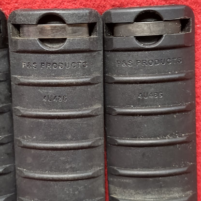 Lot of 4 - 11 Rib Rail Cover P&S PRODUCTS Excellent Condition (FB18-MH511)