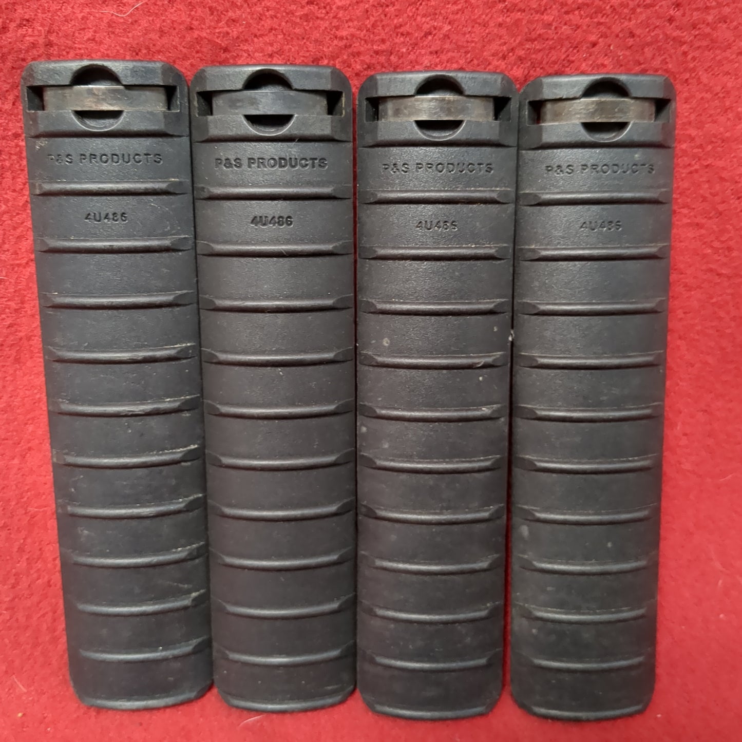 Lot of 4 - 11 Rib Rail Cover P&S PRODUCTS Excellent Condition (FB18-MH514)