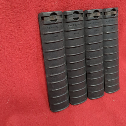 Lot of 4 - 11 Rib Rail Cover P&S PRODUCTS Excellent Condition (FB18-MH514)