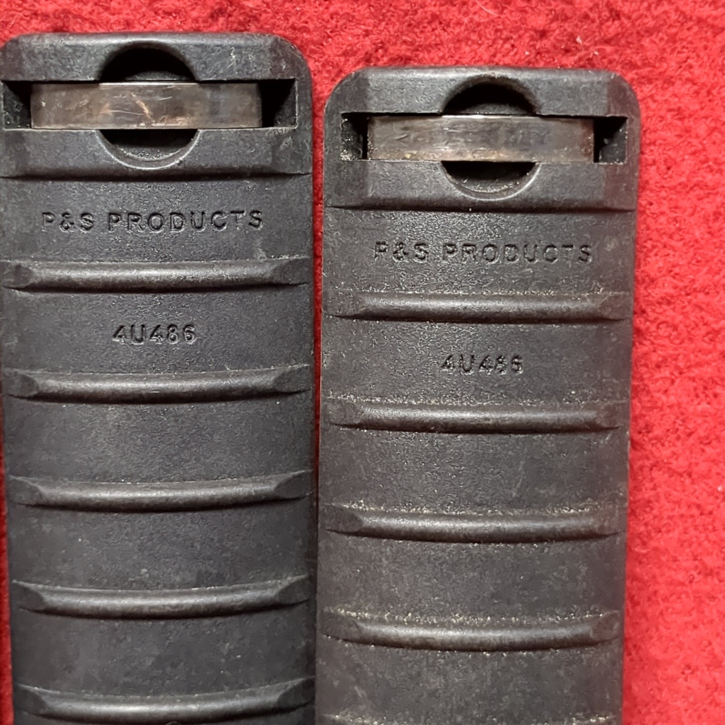 Lot of 4 - 11 Rib Rail Cover P&S PRODUCTS Excellent Condition (FB18-MH515)