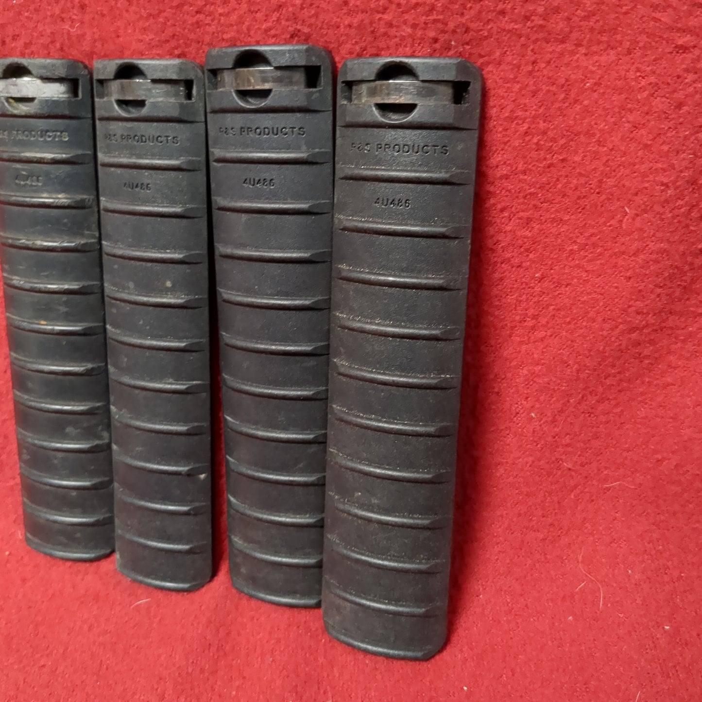 Lot of 4 - 11 Rib Rail Cover P&S PRODUCTS Excellent Condition (FB18-MH515)