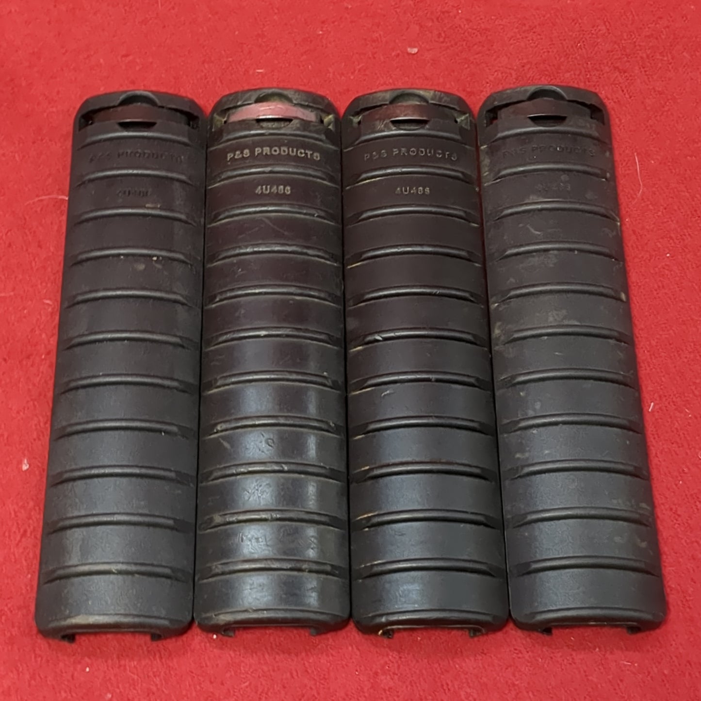 Lot of 4 - 11 Rib Rail Cover P&S PRODUCTS Excellent Condition (FB18-MH519)