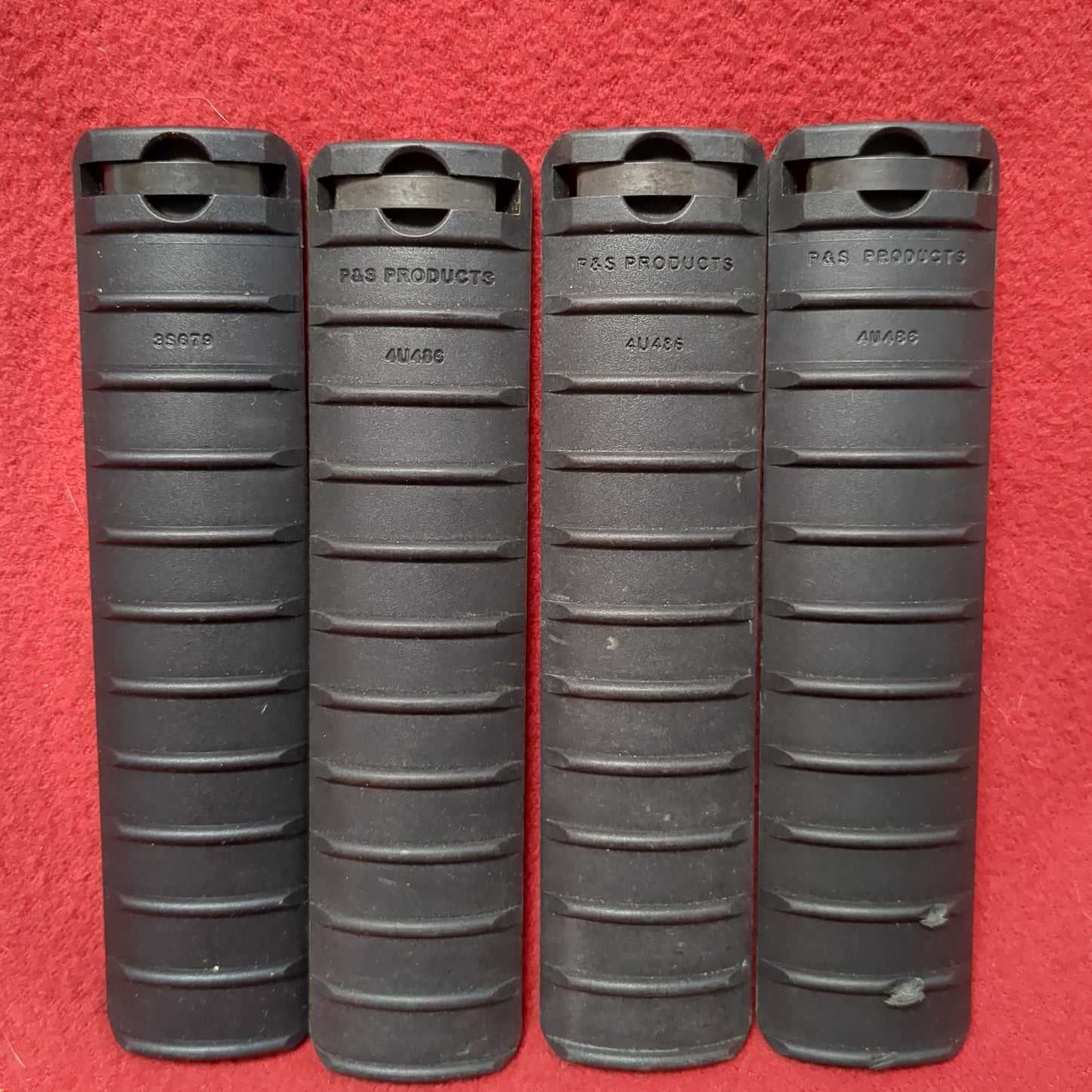 Lot of 4 - 11 Rib Rail Cover P&S PRODUCTS (FB18-MH521)