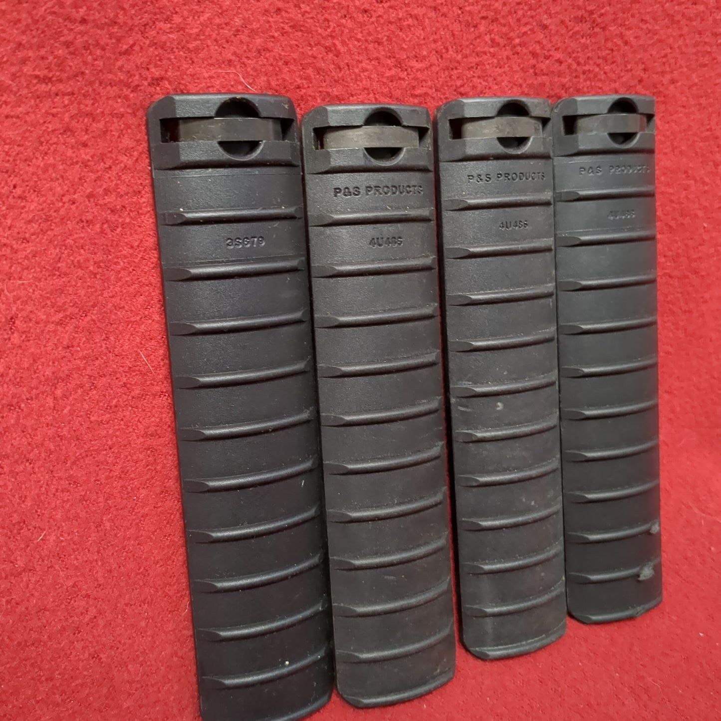 Lot of 4 - 11 Rib Rail Cover P&S PRODUCTS (FB18-MH521)