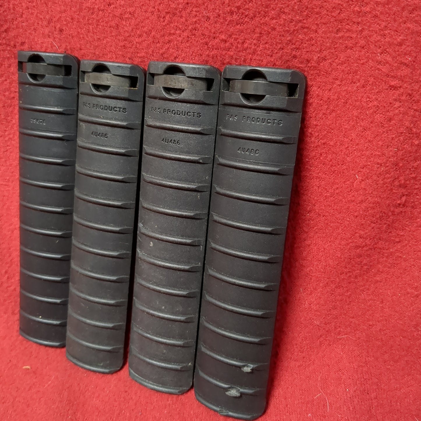Lot of 4 - 11 Rib Rail Cover P&S PRODUCTS (FB18-MH521)