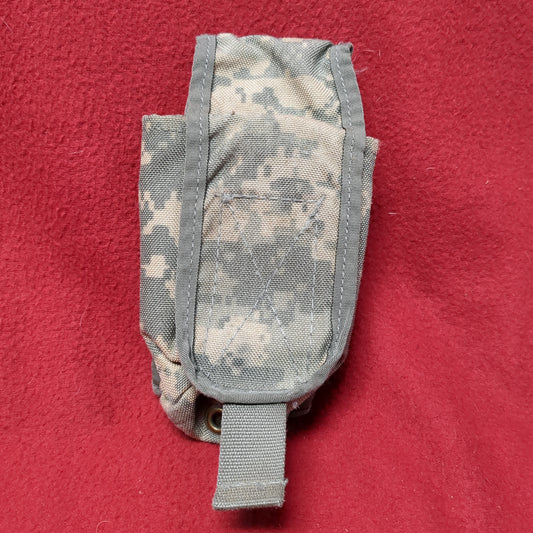 US Army Single Magazine Pouch Molle ACU UCP Good Condition (ACU?-MH567)