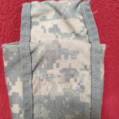 US Army Single Magazine Pouch Molle ACU UCP Good Condition (ACU?-MH567)