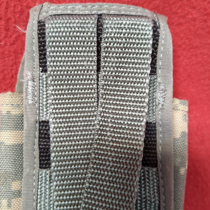 US Army Single Magazine Pouch Molle ACU UCP Good Condition (ACU?-MH567)