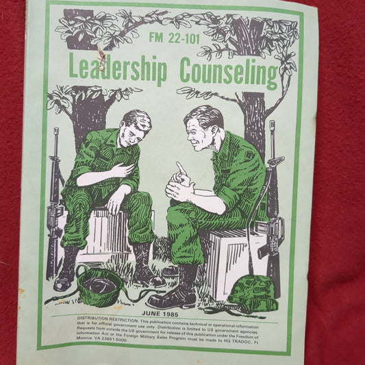 BOOK: June 1985 FM 22-101 Leadership Counseling Field Manual (manual-MH749)