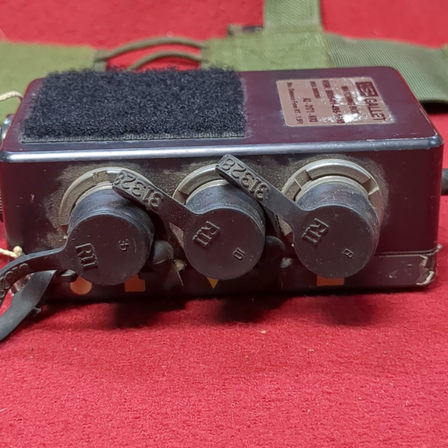 MSA Gallet Matching Box Aviation Radio Communications 590028A (fc04-APR15)