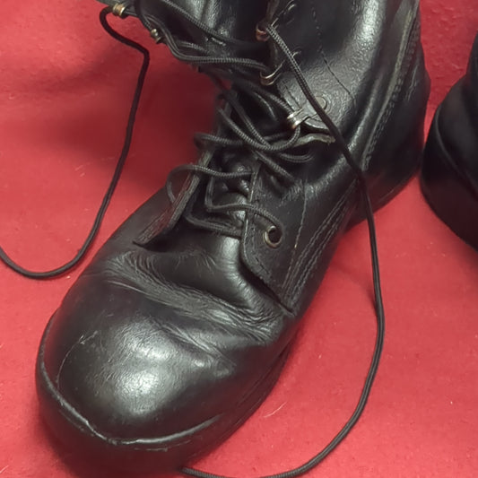 Eagle Pass 9W Regular Black Leather Boots (BA10-APR75)