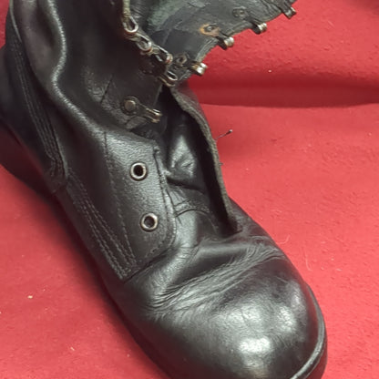 Eagle Pass 9W Regular Black Leather Boots (BA10-APR75)