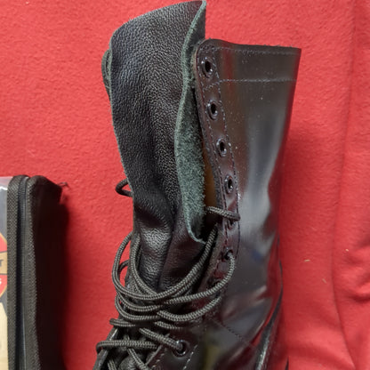 Corcoran Full Force Footwear 8W Leather Black Jump Boots (BA10-White Shelf-APR124)