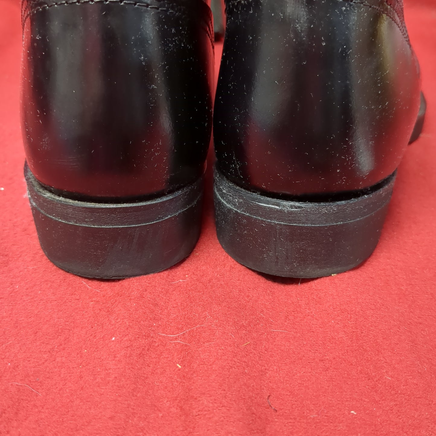 Corcoran Full Force Footwear 8W Leather Black Jump Boots (BA10-White Shelf-APR124)