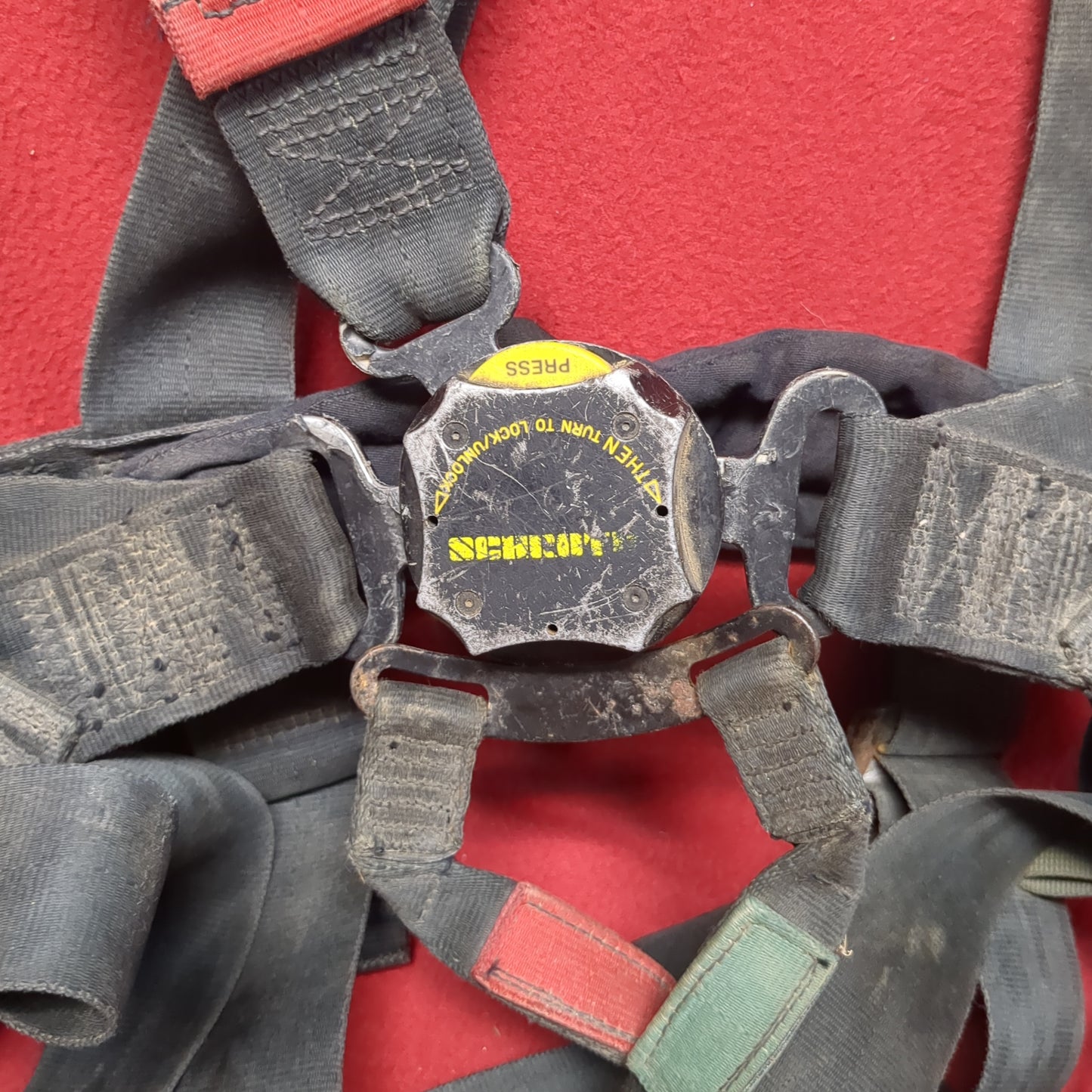 Scroth Gunner Harness Personnel Securing HMMWV Safety Device 202389-1 (BA05-APR127)