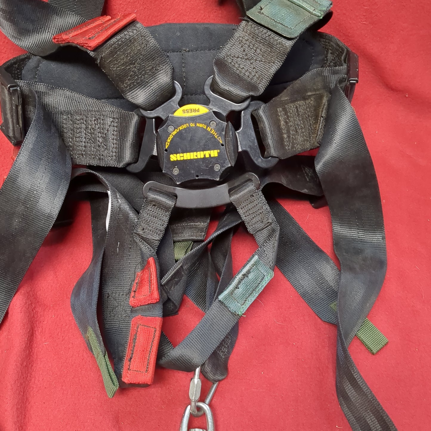 Scroth Gunner Harness Personnel Securing HMMWV Safety Device 202389-1 (BA05-APR128)