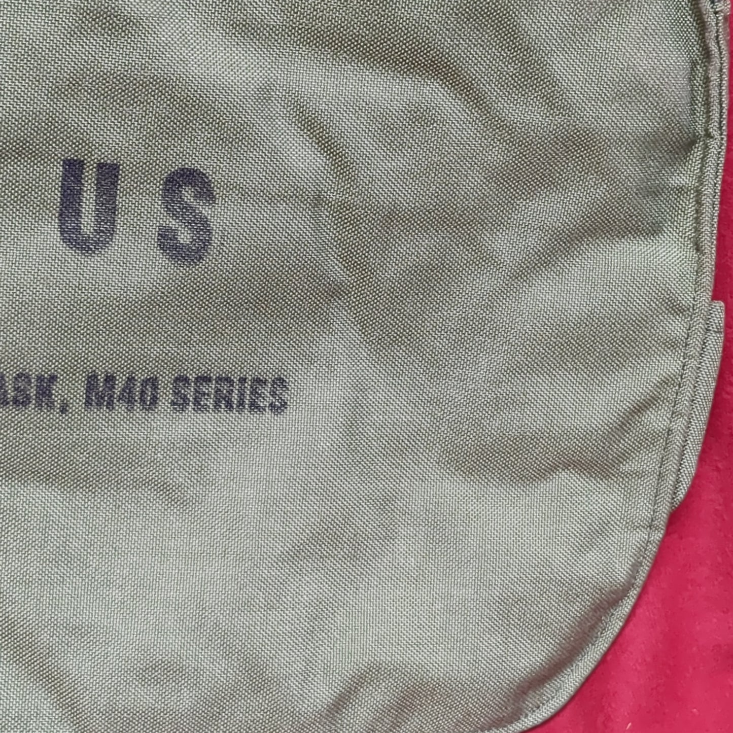 NOS US Army M40 Gas Mask Bag ONLY (cbrn ac01-APR178)