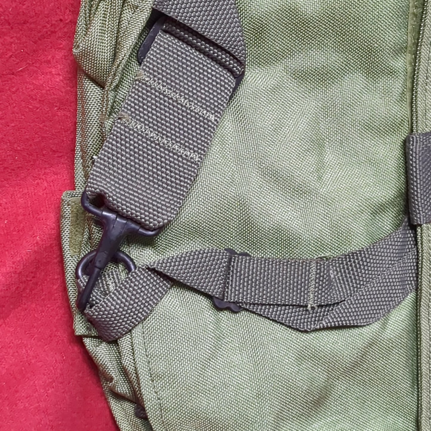 NOS US Army M40 Gas Mask Bag ONLY (cbrn ac01-APR178)