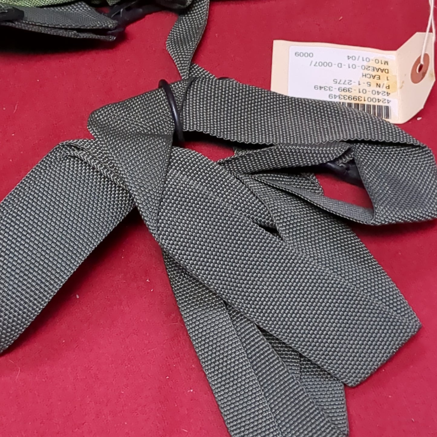 NOS US Army M40 Gas Mask Bag ONLY (cbrn ac01-APR178)