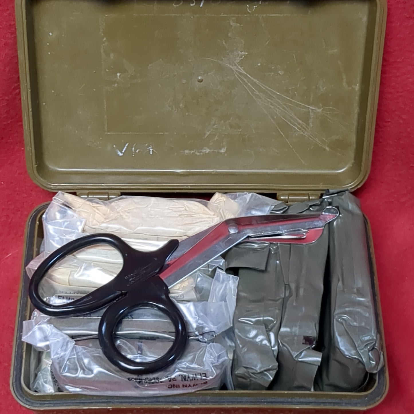 US Army Complete Individual First Aid kit General Purpose (ifak  ac07-APR222)