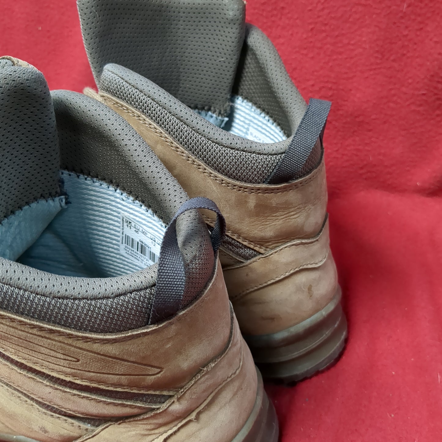 Haix Black Eagle Athletic 2.0 N.T. Size: 12 Brown Hot Weather Boots (12g 12n- db13-APR229)