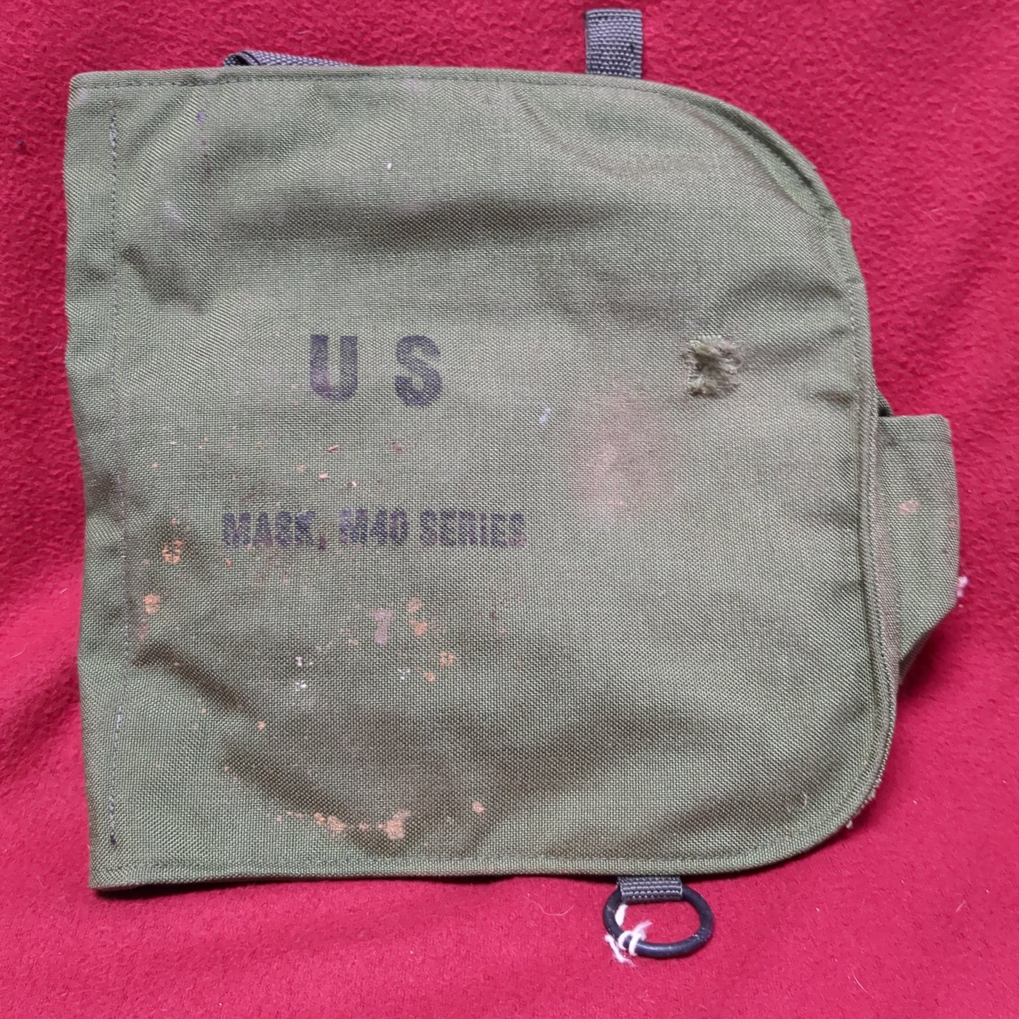 NOS US Army M40 Gas Mask Bag ONLY (cbrn ac01-APR235)