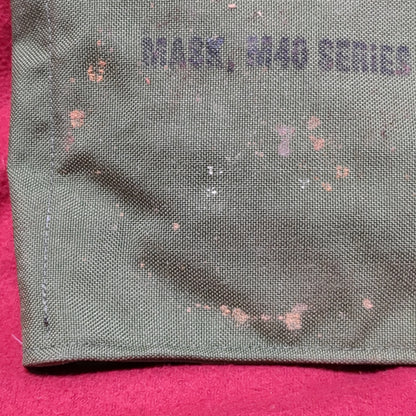 NOS US Army M40 Gas Mask Bag ONLY (cbrn ac01-APR235)