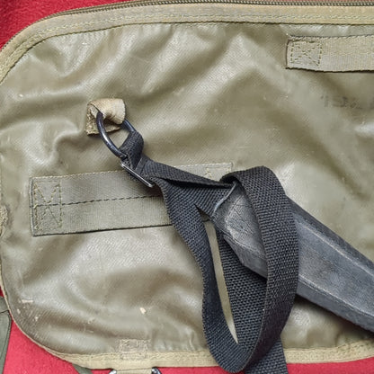 US Army Carrying Case Spare Barrel Bag Nylon Vinyl Water Resistant W/ Padded Sling (BA04-APR246)