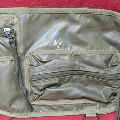 US Army Carrying Case Spare Barrel Bag Nylon Vinyl Water Resistant W/ Padded Sling (BA04-APR246)