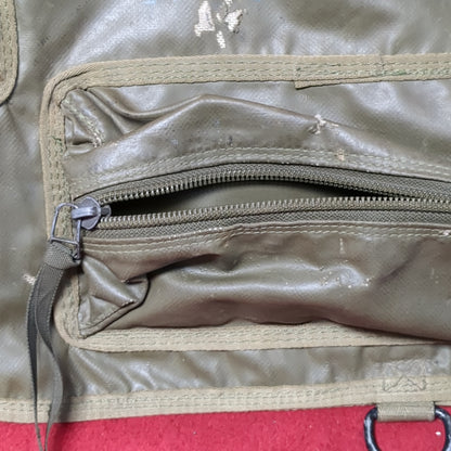 US Army Carrying Case Spare Barrel Bag Nylon Vinyl Water Resistant W/ Padded Sling (BA04-APR246)