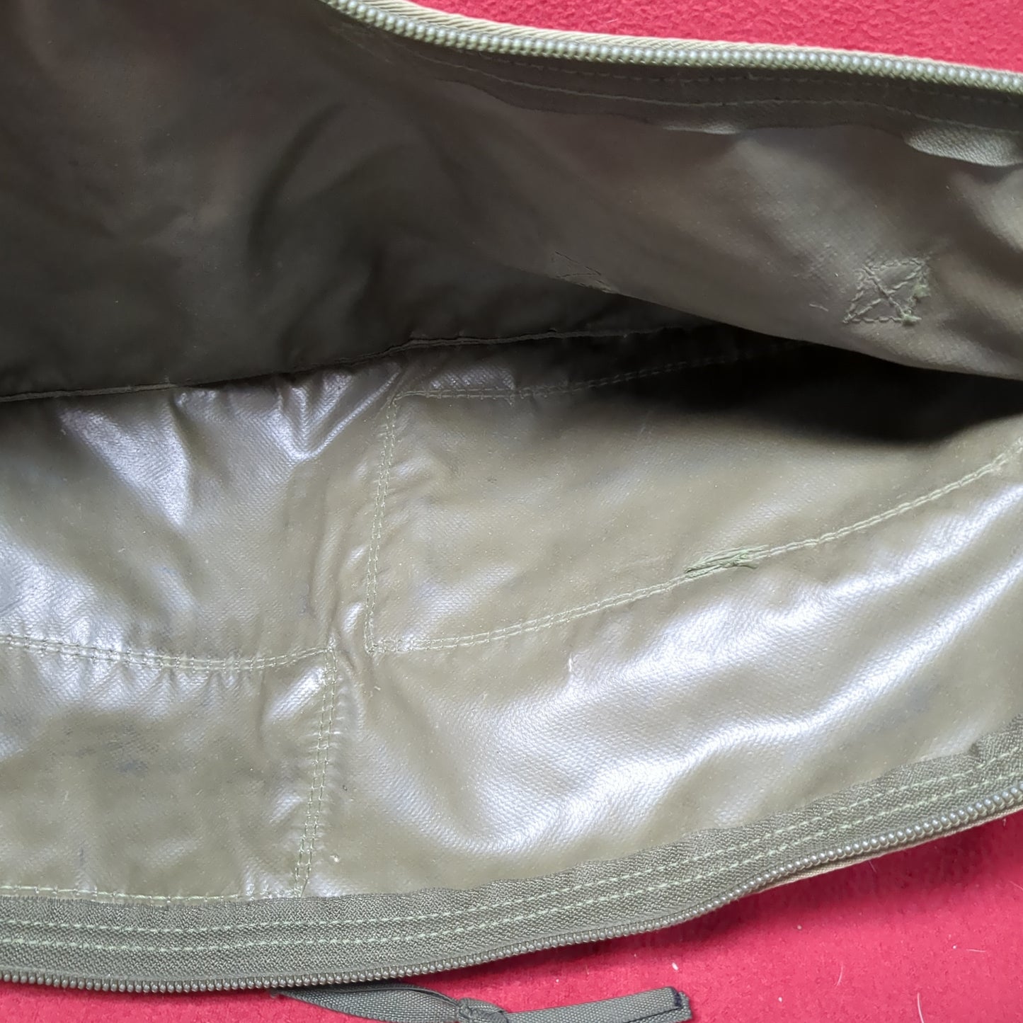 US Army Carrying Case Spare Barrel Bag Nylon Vinyl Water Resistant W/ Padded Sling (BA04-APR246)