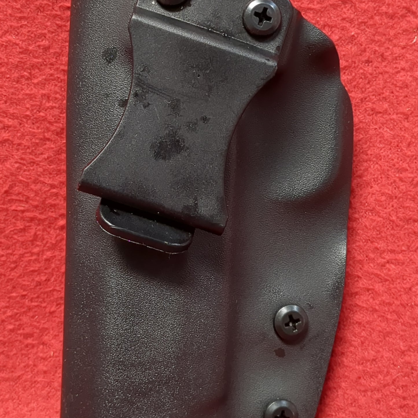 Custom Left Handed Kydex IWB Black Holster (FB17-APR256)
