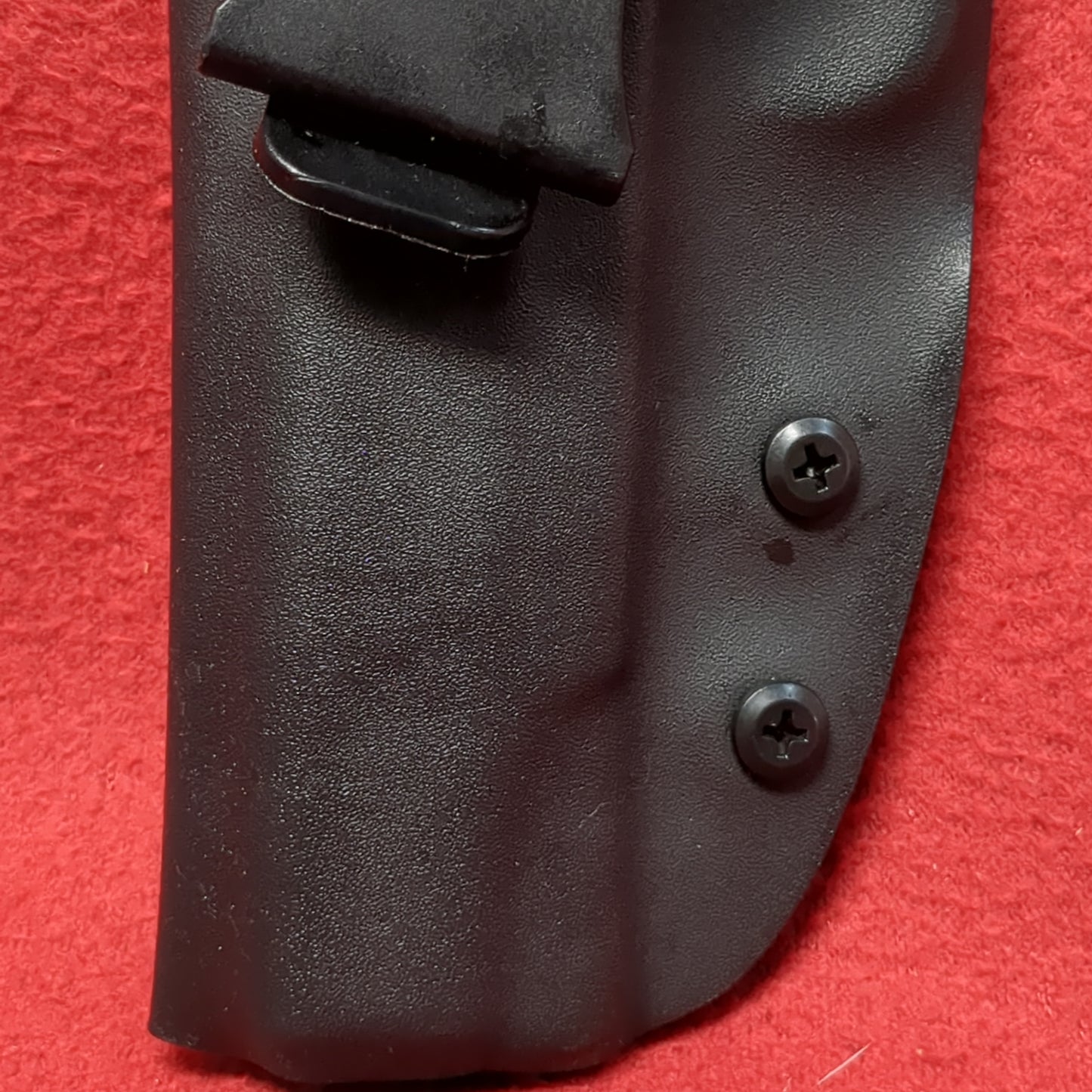 Custom Left Handed Kydex IWB Black Holster (FB17-APR256)