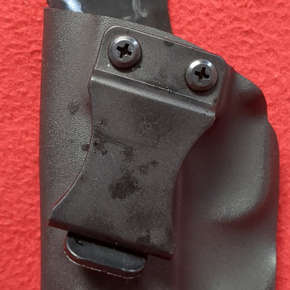 Custom Left Handed Kydex IWB Black Holster (FB17-APR256)