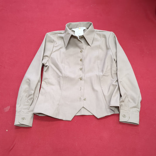 NWT US Army Flying Cross AGSU 12S Female Long Sleeve Enlisted Shirt (dg- ea01-APR276)