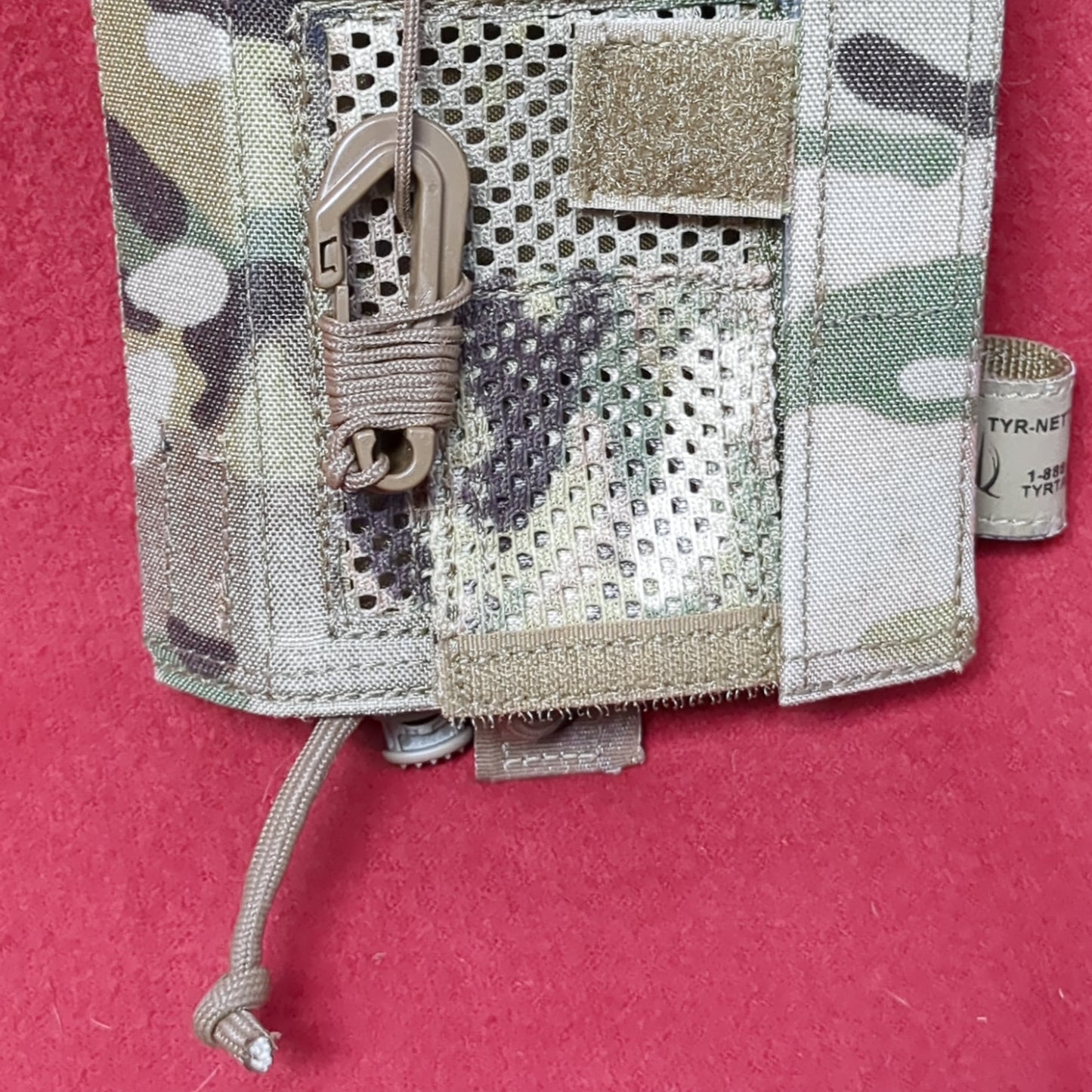 TYR Tactical Multicam OCP Pouch NETT-NOTE2-EXT-V4 Excellent Condition (28o- da04-APR330)