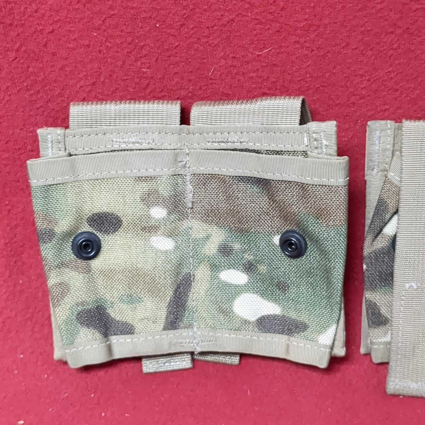 Set of US Army 40mm Double Pouch OCP Molle II Excellent condition (28o- da04-APR337)