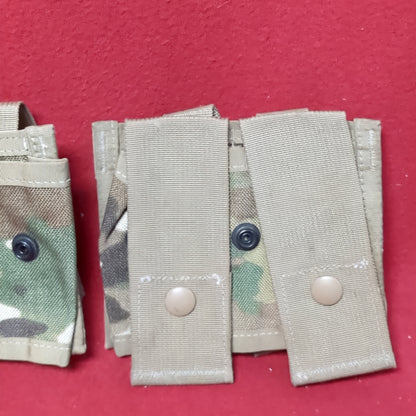 Set of US Army 40mm Double Pouch OCP Molle II Excellent condition (28o- da04-APR337)