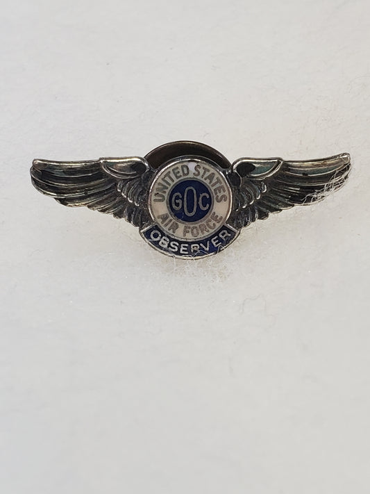 Vintage Post-WWII US Air Force Observer Wings (Q1)