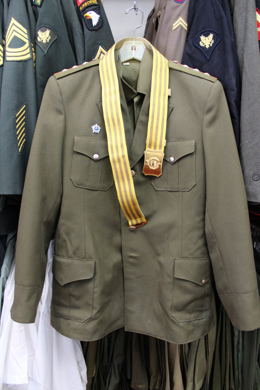 Date: Unknown Russian Dress Coat, Belt, Shirt (Russ1)