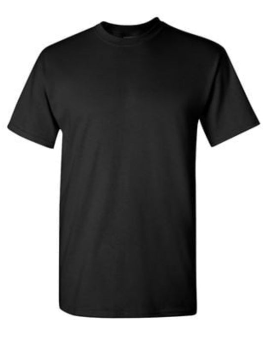 NEW - 3 Pack of Gildan Small Sterile 100% Cotton Black Short-Sleeve T-Shirts (Sm-Gild)