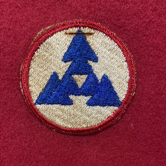 VINTAGE US Army 3rd Expeditionary Sustainment Command Patch Sew-On (12o113)