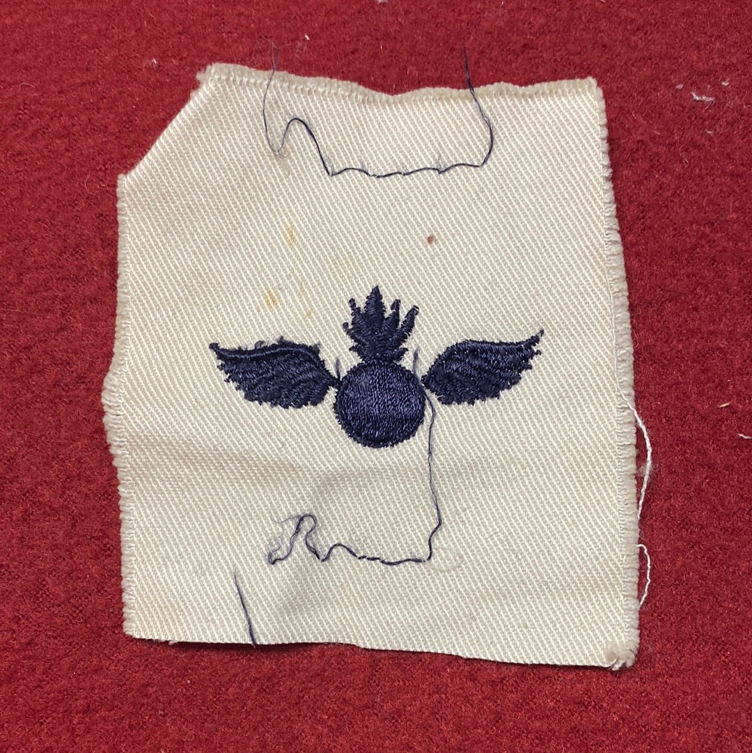 VINTAGE US Navy Coast Guard AVIATION ORDINANCEMAN Sew On Patch (08cc58)