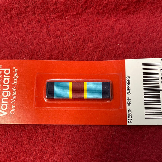 VINTAGE US Army Overseas Ribbon (04cc116)