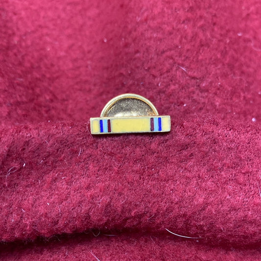 Vintage US Military WWII American Defense Campaign Ribbon Pin Army (WSB08-db58)