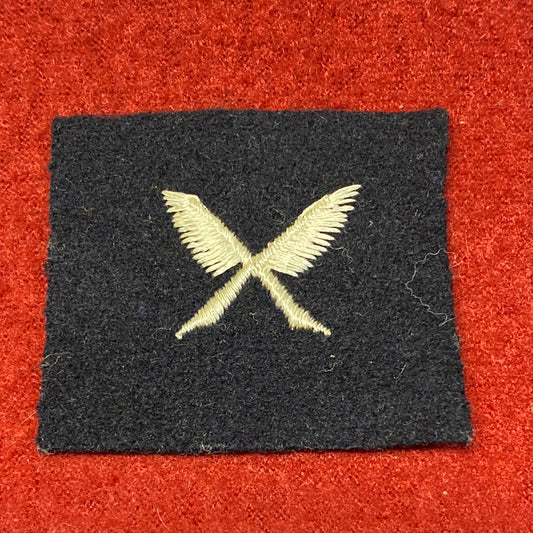 VINTAGE US Navy Coast Guard YEOMAN Sew On Patch (WSB09-190)