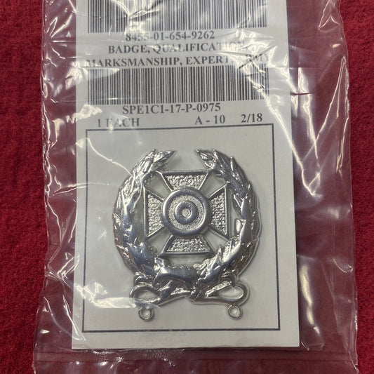 VINTAGE US Army EXPERT MARKSMANSHIP BADGE Pin (04cc43)